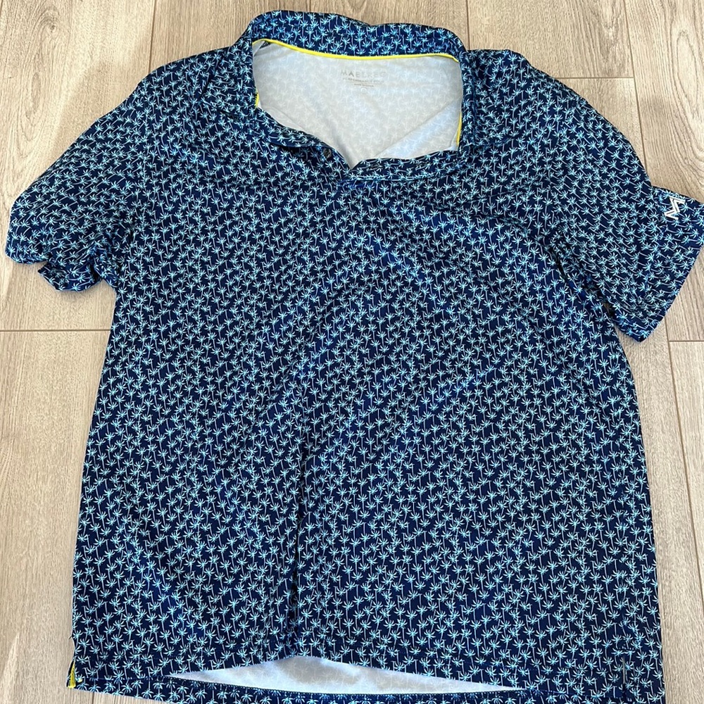Men’s Maelreg Printed Golf Polo | Men’s XL
